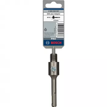 Bosch SDS-plus-varsisovitin M16-kruunuporille, 105 mm