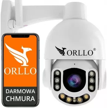 Orllo Z7 Pro ulkokäyttöön kääntyvä GSM 4MPx IP-kamera