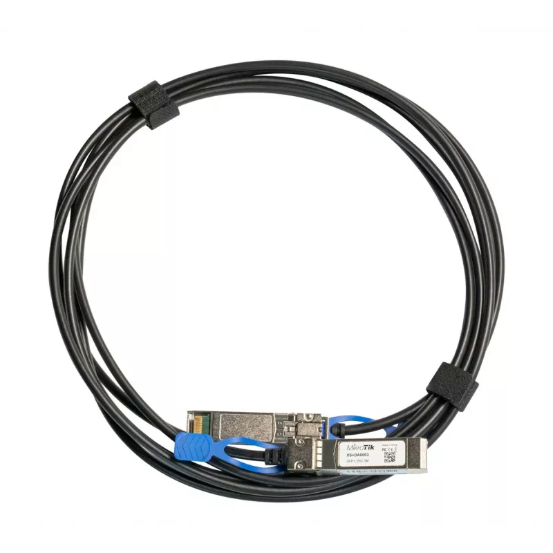Verkkokaapeli MikroTik XS+DA0003 SFP/SFP+/SFP28 InfiniBand 3 m musta