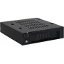 ICY DOCK - MB521SP-B - 2.5 Single Bay SAS/SATA HDD/SSD -telakka 1x 3,5 etuasennuspaikkaan Hot-Swap-vaihtokehys virtakytkimellä ja poistopainikkeella