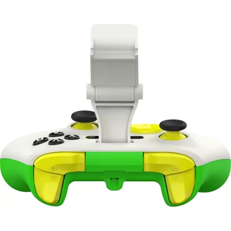 Peliohjain RiotPWR RP1925ESL USB Type-C johdollinen vihreä valkoinen keltainen