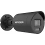 IP-turvakamera Hikvision Pro Series 6 MP Darkfighter kiinteä mini-bullet, 6 MP, 1/2,4 tuuman CMOS, 114,8°×60° näkökenttä, 30 fps, johdollinen, sisä/ulko, katto/seinä, musta