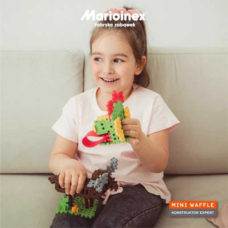 Marioinex Mini Waffle rakennuspalikat Constructor Expert, 501 osaa