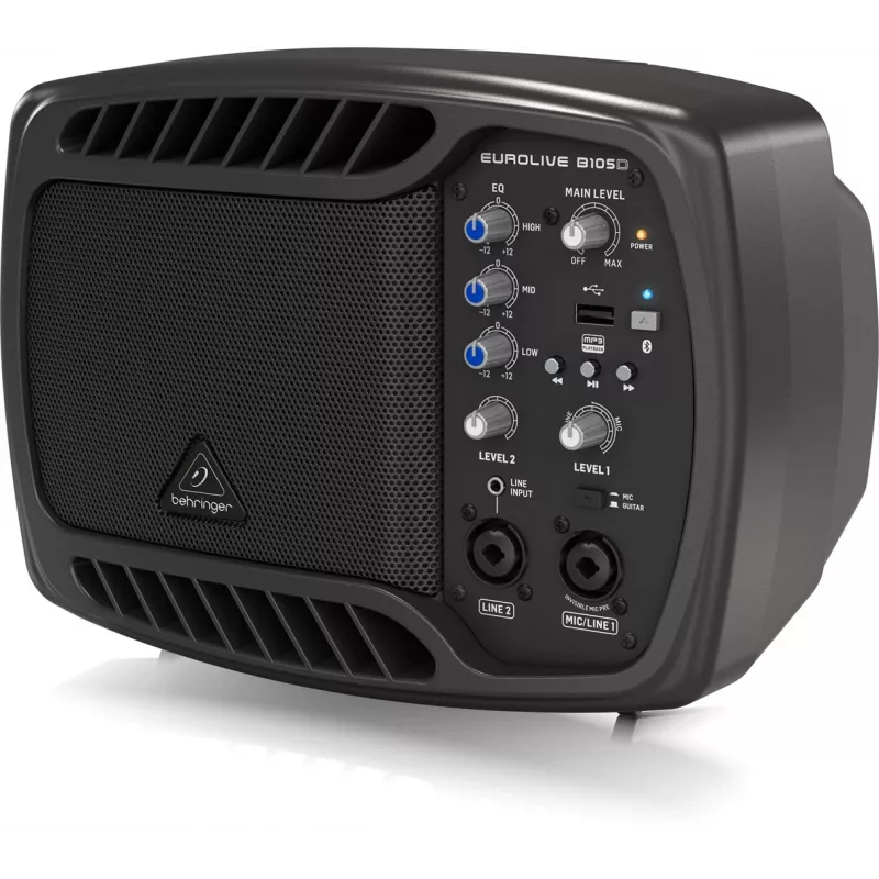 Behringer B105D kaiutin Full Range musta johdollinen & johdoton 50 W