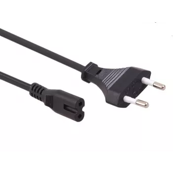 Maclean MCTV-809 virtajohto EU-pistoke - Figure-8 (C7), 1,5 m