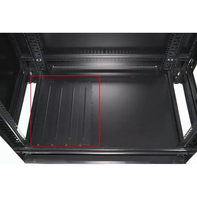 Extralink räkkikaappi 32U 600x1000 musta seisova