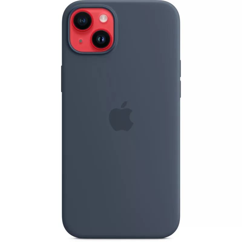 Silikonisuojakotelo Apple iPhone 14 Plus MagSafe Storm Blue