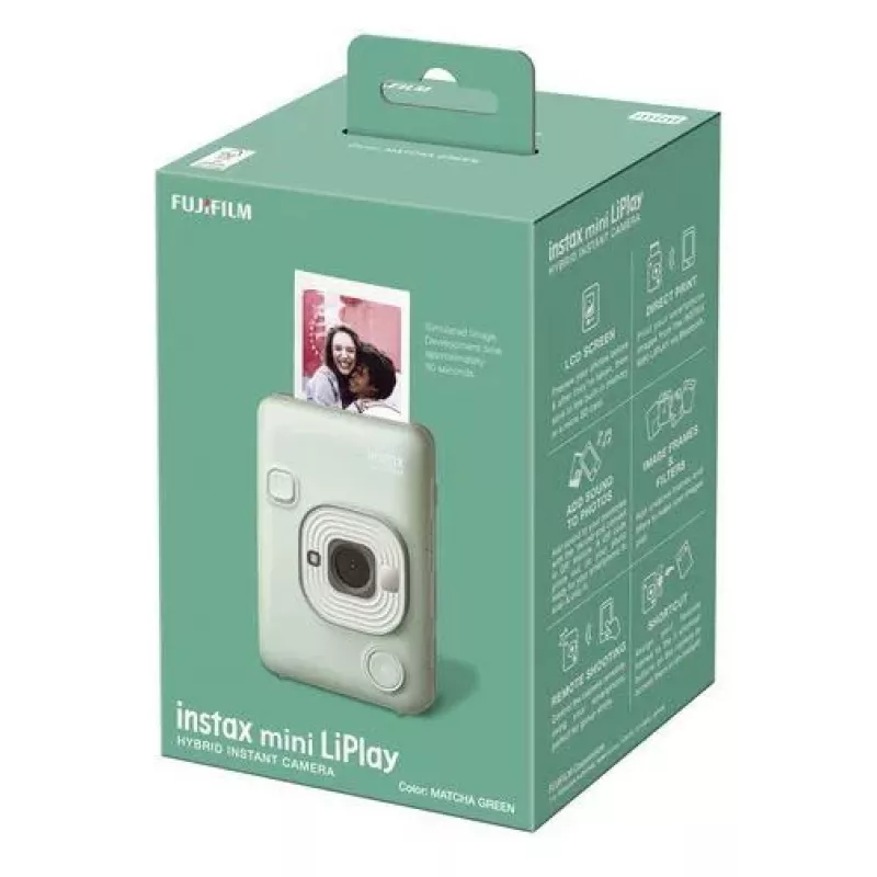 Fujifilm Instax mini LiPlay 1/5 2560 x 1920 pikseliä 86 x 54 mm CMOS vihreä