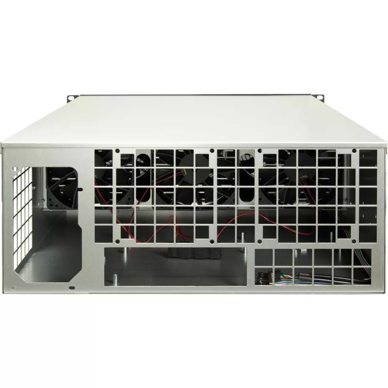 Tietokonekotelo Inter-Tech 88887236 Rack musta, harmaa