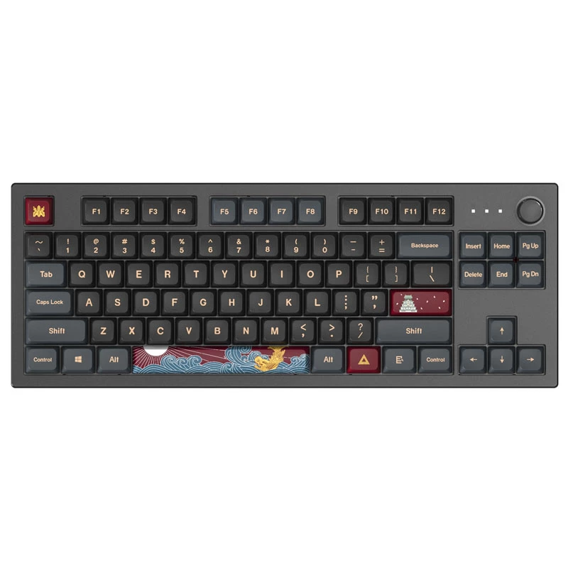 Montech MKey TKL Darkness pelinäppäimistö – GateronG Pro 2.0 punainen (US)