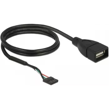 USB-kaapeli DeLOCK 85671 0,6 m musta