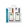 Motorola Talkabout T42 – radiopuhelin, 2 kpl:n pakkaus (oranssi-sininen)