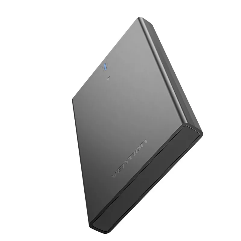 Vention 2,5 tuuman SATA-kiintolevykotelo (USB 3.0 Micro-B) musta