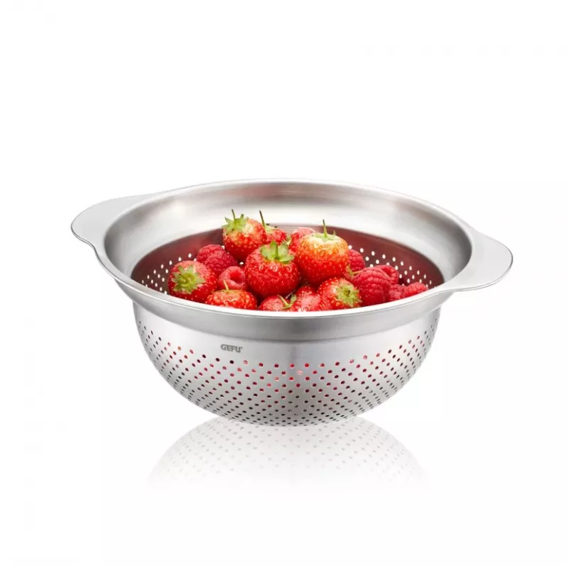 Siivilä GEFU PREMIO G-28131, 23 cm ruostumaton teräs keittiösiivilä