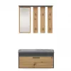 Topeshop GAR PARMA ANT/ART eteiskaappi