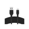 Belkin BOOST CHARGE Flex USB-A–Lightning-kaapeli CAA008BT1MBK, 1 m, musta