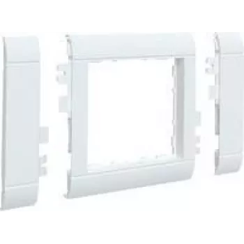 Hager kehyslevy 55 modulaarinen OT 80 halogeeniton liikenteenvalkoinen GR0800A9016