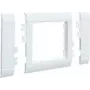 Hager kehyslevy 55 modulaarinen OT 80 halogeeniton liikenteenvalkoinen GR0800A9016