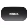 KIOXIA EXCERIA PLUS G2 kannettava SSD 2TB, USB 3.2 Gen 2 USB-C, luku jopa 1050 MB/s, kirjoitus 1000 MB/s, salattu, musta