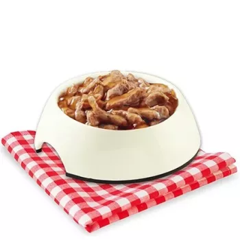 STUZZY Sfilaccetti valkoinen kala - märkäruoka koirille - 100 g