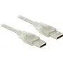 USB-kaapeli DeLOCK 83891 USB 2.0 5 m läpinäkyvä