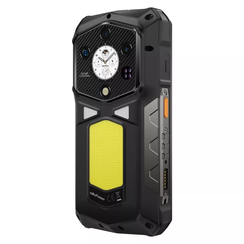 Älypuhelin UleFone Armor 29 Ultra 5G 6,58 tuumaa 16 GB/1 TB musta, energiatehokkuusluokka A