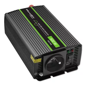 Qoltec Monolith jännitemuunnin auto 600 W 12 V