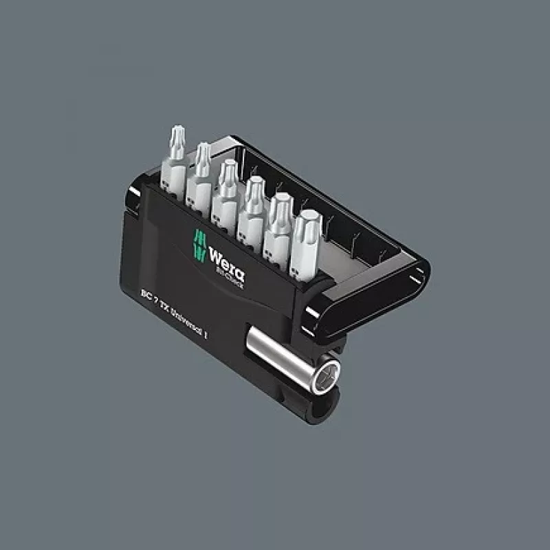Wera Bit-Check 7 TX Universal 1 -ruuvitalttakärkisarja - 7 kpl (05056294001)