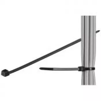 Kaapelikiinnike Goobay KB 200 nylon musta 200 mm