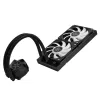 SilverStone VIDA 240 ohut, AiO-nestekylmäys, musta - 240mm
