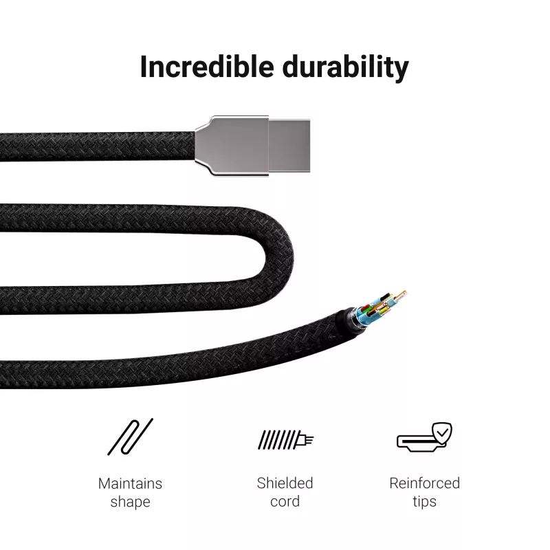 Green Cell HDGC02 HDMI-kaapeli 3 m HDMI Type-A (standardi) musta (HDGC02)