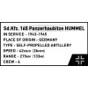 Rakennussarja Cobi Panzerhaubitze Hummel 1118 osaa pienoismallisarja