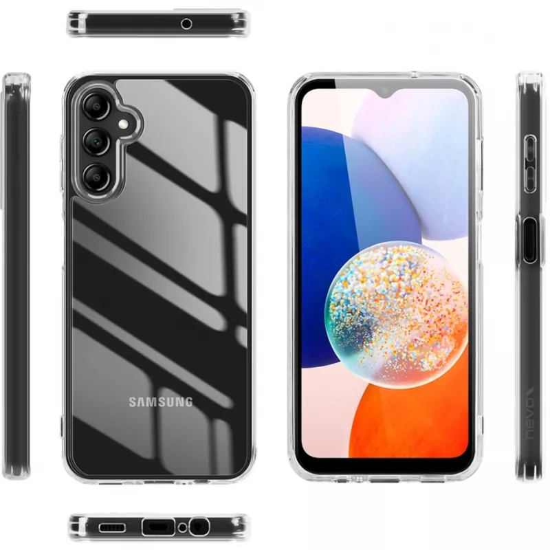 StyleShell SHOCKFlex, puhelinkotelo läpinäkyvä, Samsung Galaxy A15 5G / A15 4G