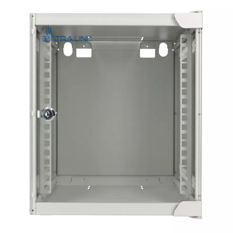 EXTRALINK LITE 6U 10 280X310 seinäasennettava räkkikaappi harmaa