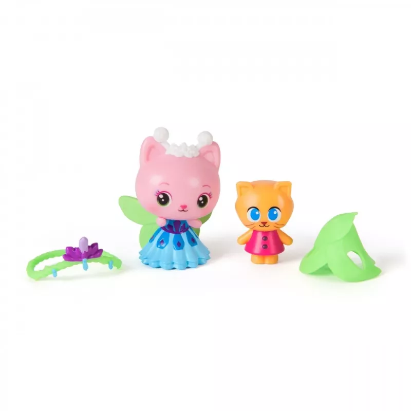 Figuurisetti Spinmaster Gabby’s Dollhouse 2 kpl pakkaus puutarha — 2 keräilyfiguuria