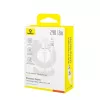 Baseus Gem USB-IP 2.4A pikalatauskaapeli 2 m valkoinen