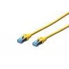 Verkkokaapeli DIGITUS CAT 5e SF/UTP, 3 m, RJ-45 - RJ-45, keltainen