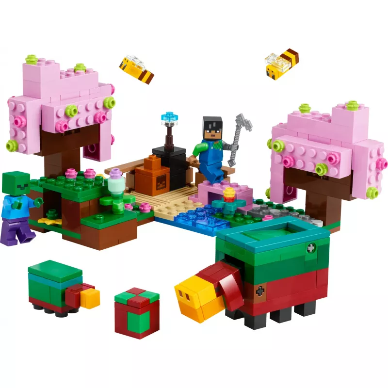 Lego 21260 Minecraft Cherry Blossom Garden lelusetti