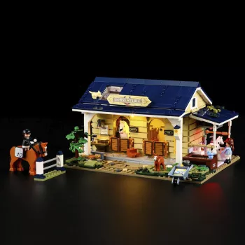 Lumibricks Pferdestall, rakennuslelu