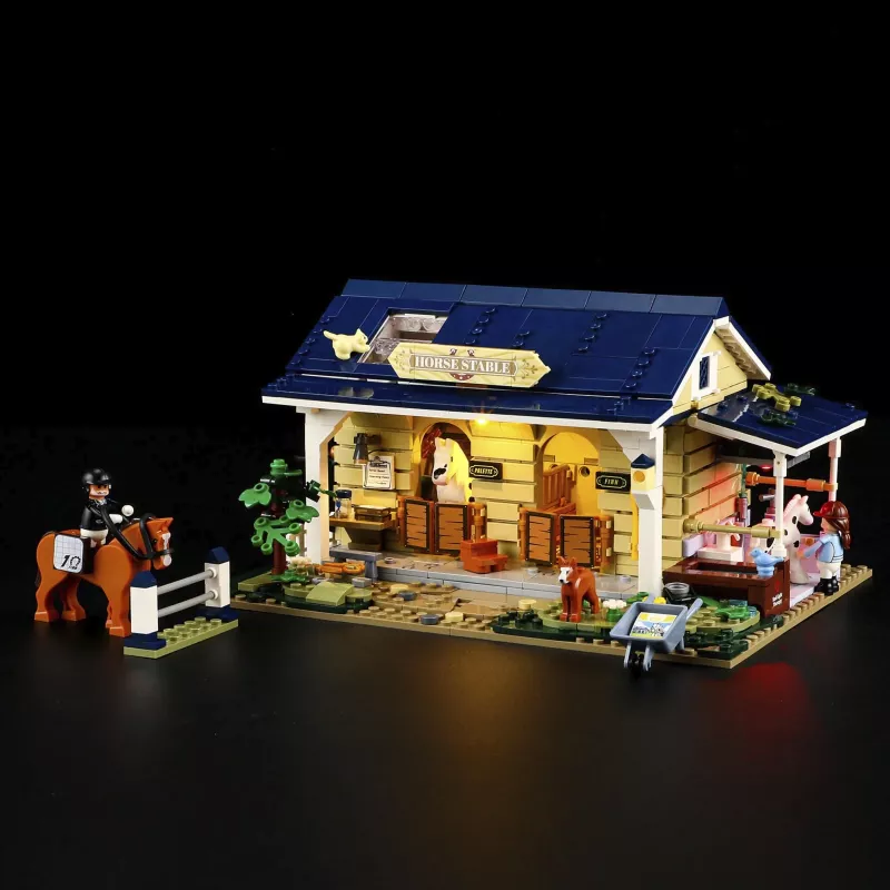 Lumibricks Pferdestall, rakennuslelu