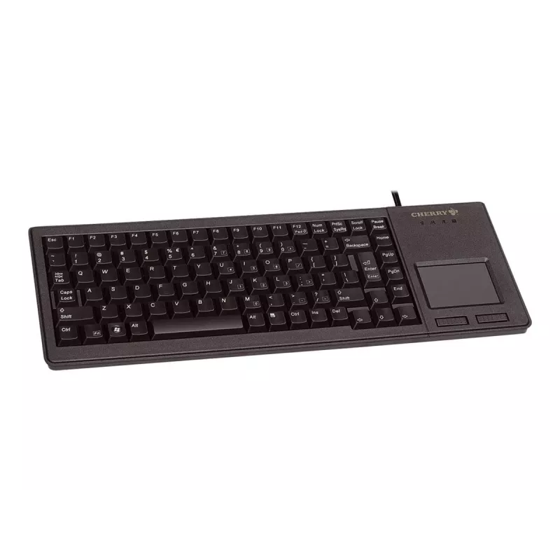 CHERRY XS Touchpad -näppäimistö yleiskäyttöön USB QWERTZ saksa musta