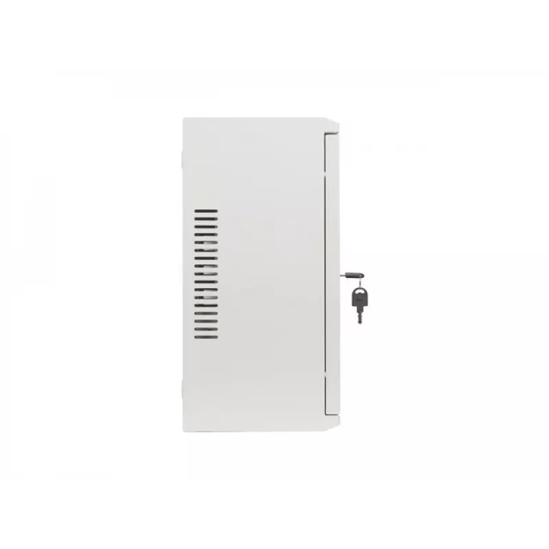 Lanberg 19 tuuman räkkikaappi 4U+3U 540x200 mm, matala, seinäkiinnitys, harmaa