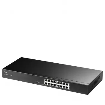 Verkkokytkin Cudy GS1016L — 16-porttinen Gigabit Ethernet (10/100/1000), 32 Gbit/s kytkentä, rack-asennus