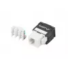 Lanberg Keystone työkaluton moduuli RJ45->LSA 180° UTP Cat.5e (KSU5-2000)