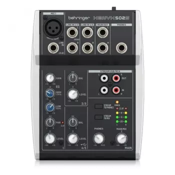 Behringer XENYX 502S - analoginen audiomikseri