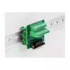 DeLOCK D-Sub 15-pin liitin riviliittimeen DIN-kiskolle 58 mm x 61 mm x 30 mm