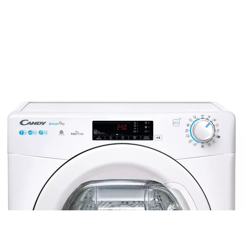 CANDY kuivausrumpu CSOE H7A2TE-S, 7 kg, energialuokka E
