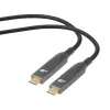 Hybridi-USB-C-videokaapeli TB AKTBXIACCOP500B 4K, 5 m pituus