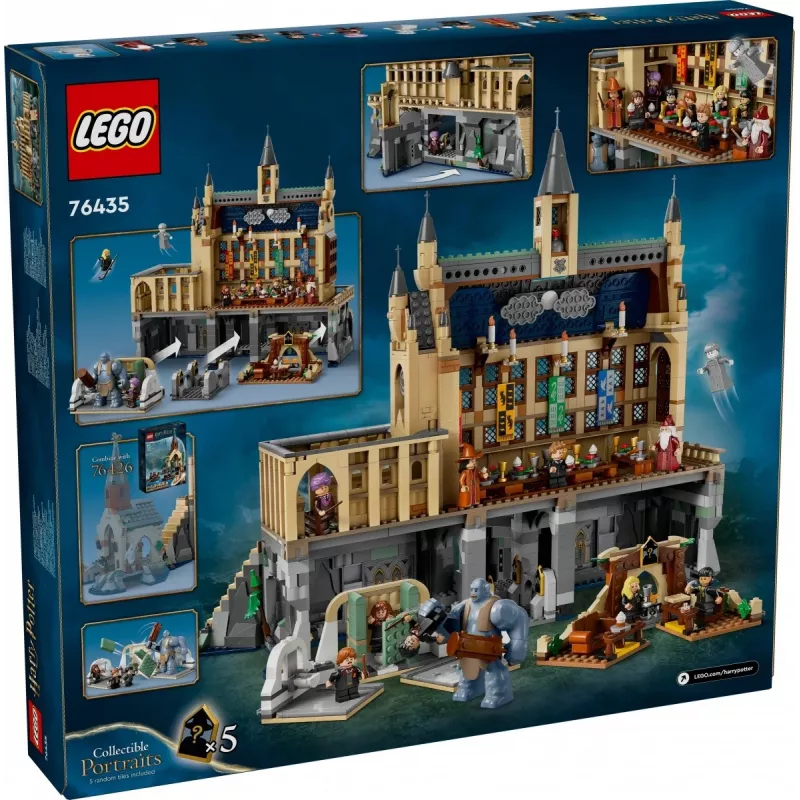 LEGO® Harry Potter™ Hogwarts™ linna: suuri sali 76435