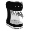 SMEG 50's Style ECF02BLEU espressokeitin, 15 bar, musta